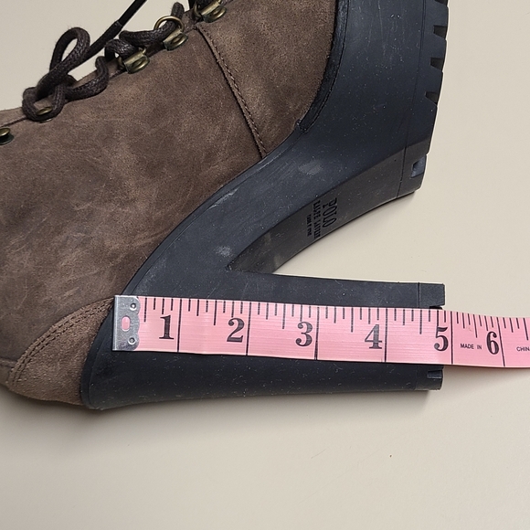 Polo Ralph Lauren Helene Chunky platform boots size 39 - Picture 11 of 13